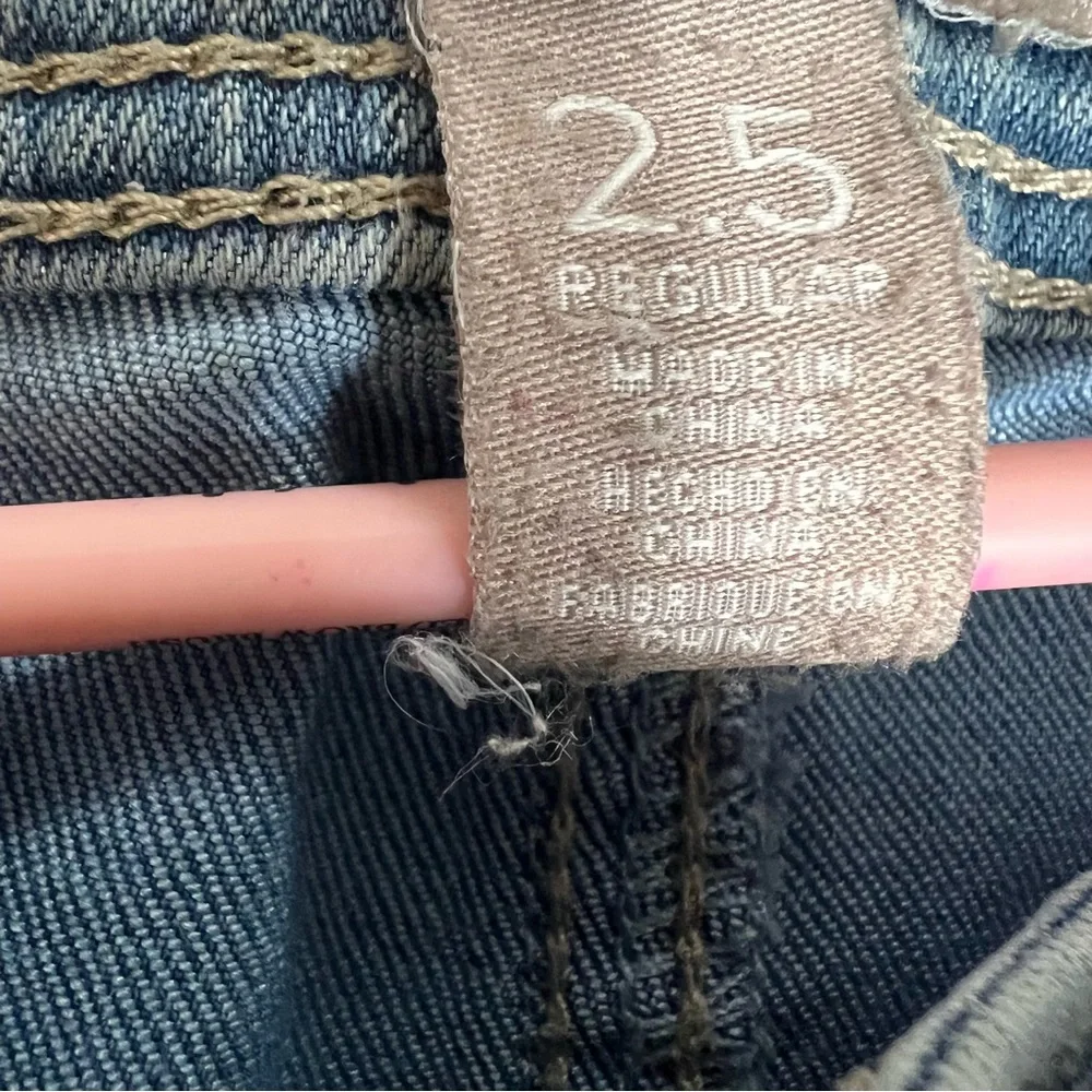 Fabulously Slimming by Chico's Women's Jeans Size 2.5 Short Straight Leg Stretch
